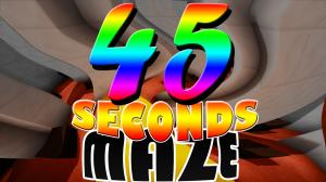 Descargar 45 Seconds Maze para Minecraft 1.8